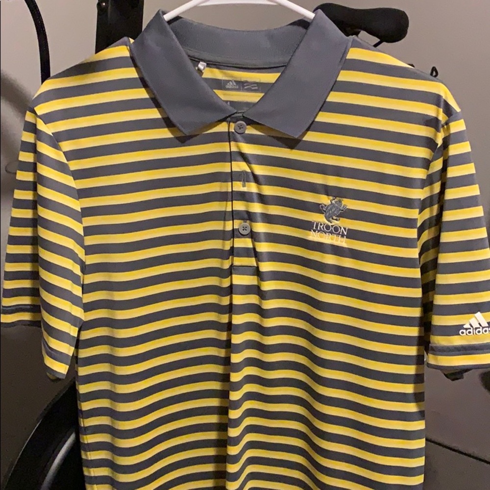 Adidas Golf Polo Troon North Logo